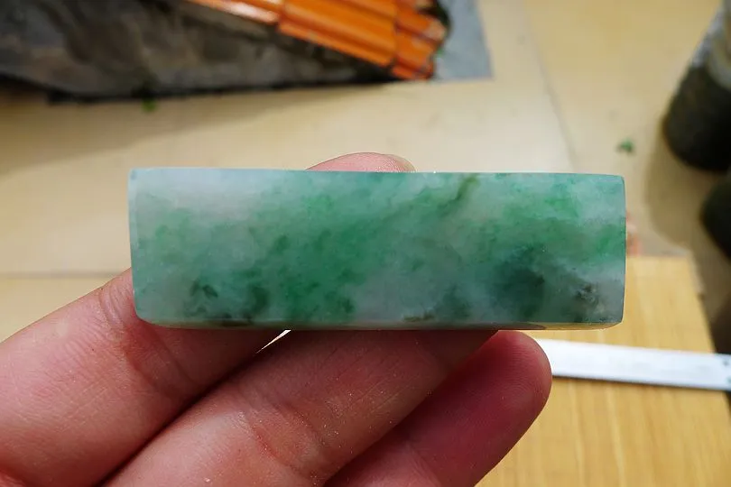 Natural Jade Rough Jadeite Raw SS-31g